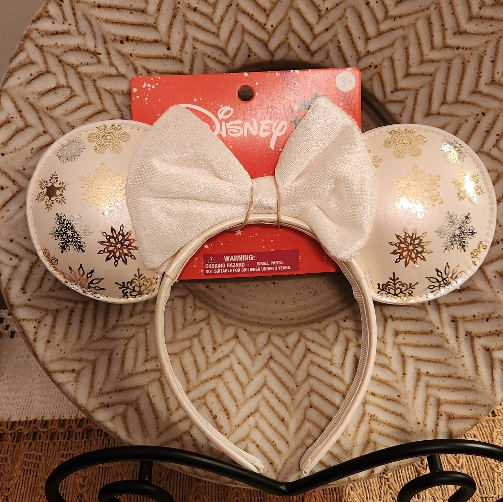 NWT Aldi x Disney 2025 Holiday Collab Snowflake Ears - Picture 2 of 4